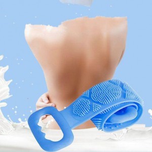 矽膠長條搓背按摩刷